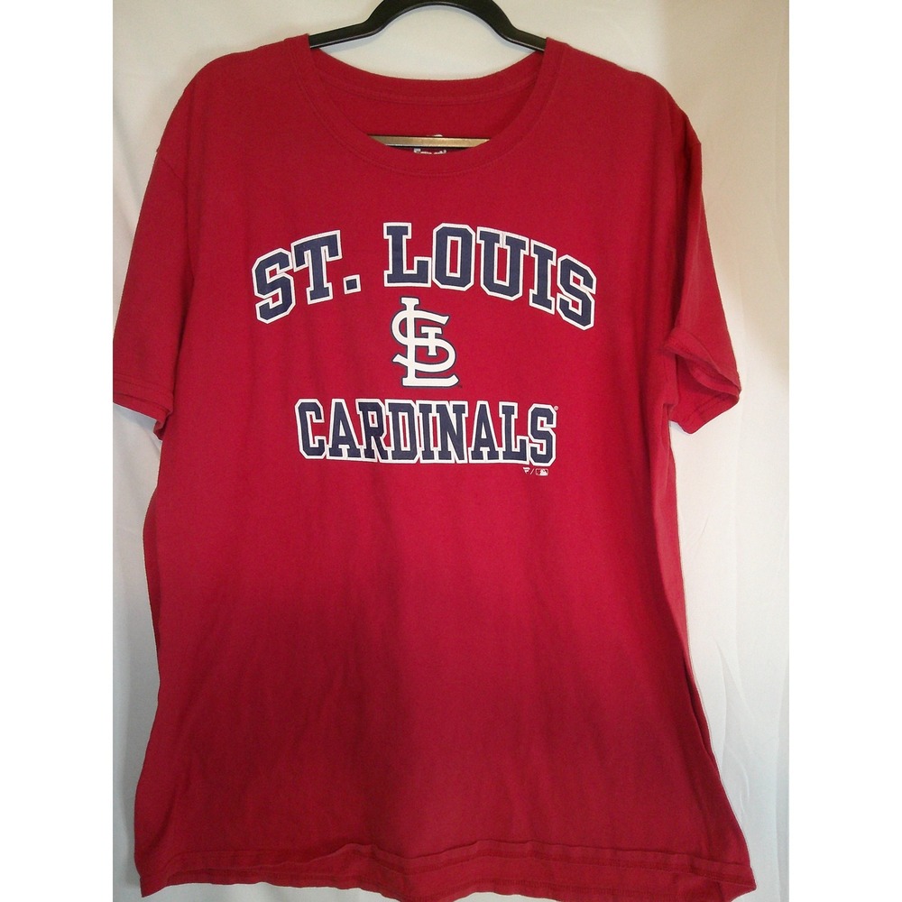 St Louis Cardinals Fanatics Red Baseball T Shirt XL